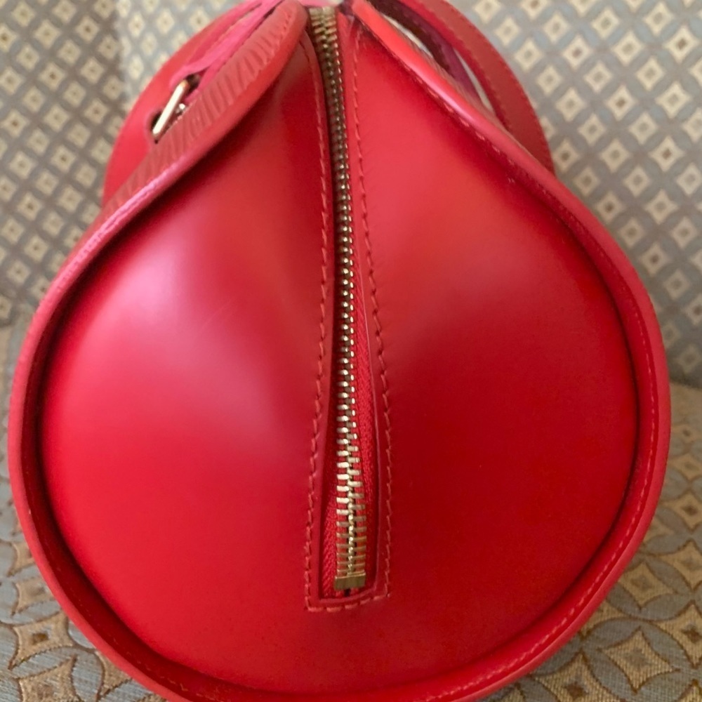 SALE🔥3pcs. Louis Vuitton Vintage Epi Soufflot bag & Pouch & Dust bag-Great CNDTN - Picture 10 of 17